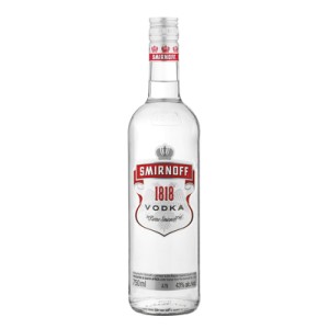 SMIRNOFF 1818 ROUND VODKA 750ML