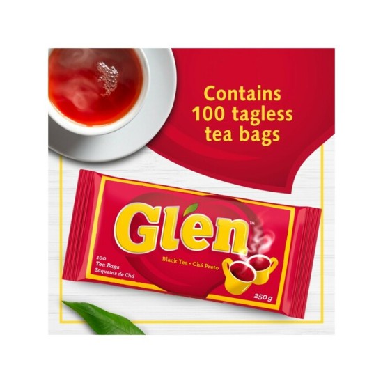 GLEN TEABAGS TAGLESS POUCH 100EA