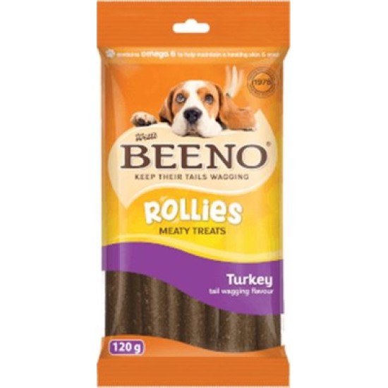 BEENO ROLLIES WITH TURKEY 120GR BEENO ROLLIES WITH TURKEY 120GR