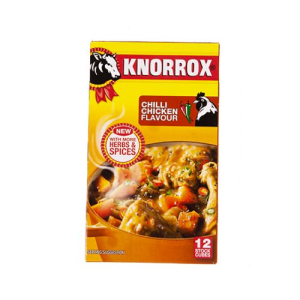 KNORROX STOCK CUBES CHIL CHIC 12EA