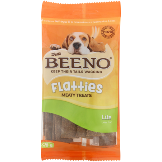 BEENO FLATTIES LITE LOW FAT 120GR BEENO FLATTIES LITE LOW FAT 120GR