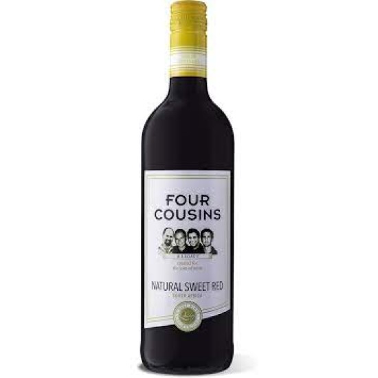 FOUR COUSINS NAT SWEET  RED 750ML