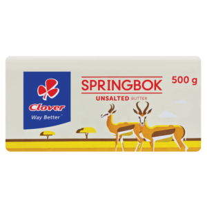 SPRINGBOK BUTTER UNSALTED 500GR