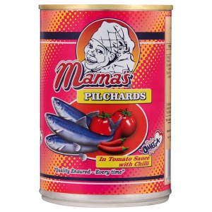 MAMA'S PILCHARDS IN TOMATO 400GR