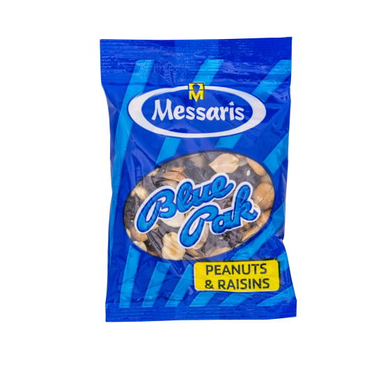 MESSARIS PEANUTS&RAISINS 50GR