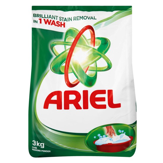 ARIEL LAUNDRY DET HAND WASH PWDR 2.7KG