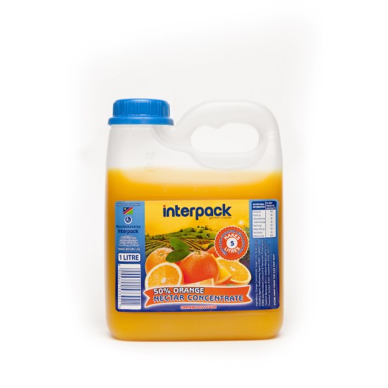 INTERPACK NECTAR ORANGE 50% 1L