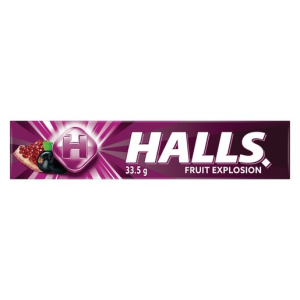 HALL'S COUGH DROPS FRUIT EXPLOSION 33.5G