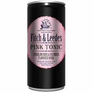 FITCH&LEEDES PINK TONIC CANS 200ML
