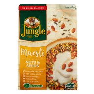 JUNGLE MUESLI NUTS & SEEDS 400GR