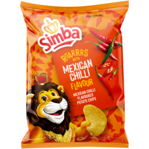 SIMBA CHIPS MEXICAN CHILLI 120GR