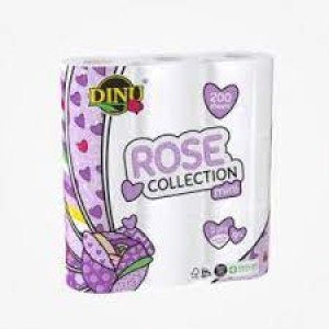 DINU MINI ROSE COLLEC 2PLY T/PAPER 9EA