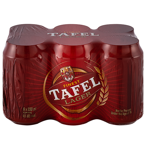 TAFEL LAGER CANS 330ML