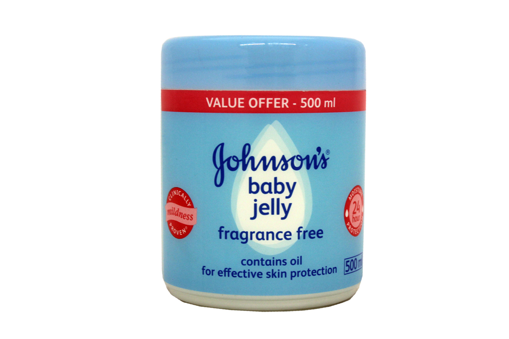 JOHNSON'S BABY JELLY UNSCENTED 500ML