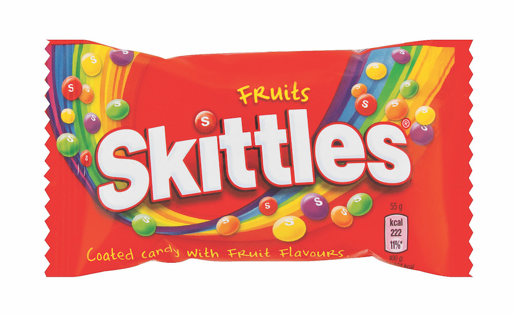 SKITTLES CANDY FRUITS 38GR