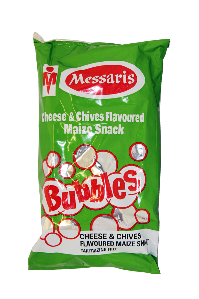 MESSARIS CHEESE&CHIVES BUBBLE 100GR