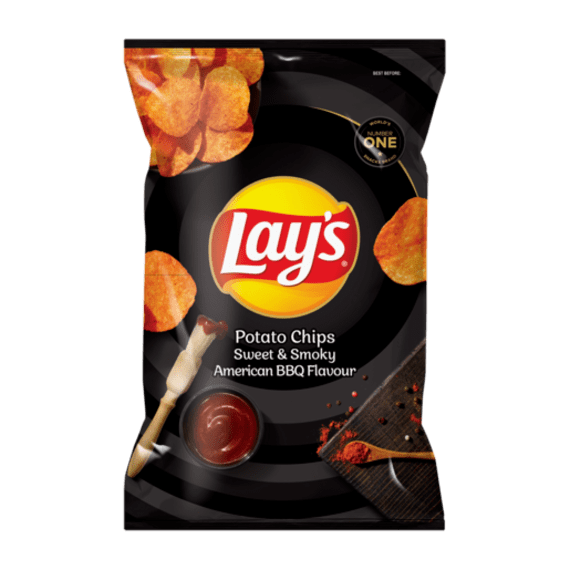 LAY'S CHIPS S&S AMRCAN BBQ 36GR