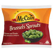 MCCAIN BRUSSEL SPROUTS 750GR