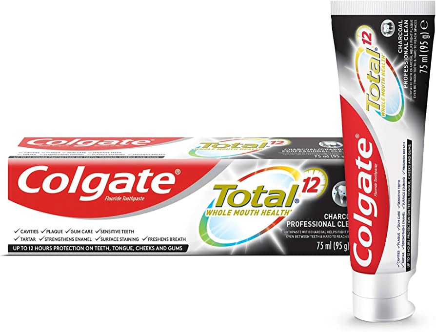COLGATE TOTAL CHARCOAL TOOTHPASTE 75ML